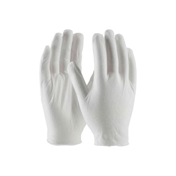 Pip 97-500J CleanTeam Jumbo Prem Lt Weight Inspect Gloves Cotton Lisle Unhemmed Men's 97-500J - main